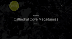 Desktop Screenshot of cathedralcovemacadamias.co.nz